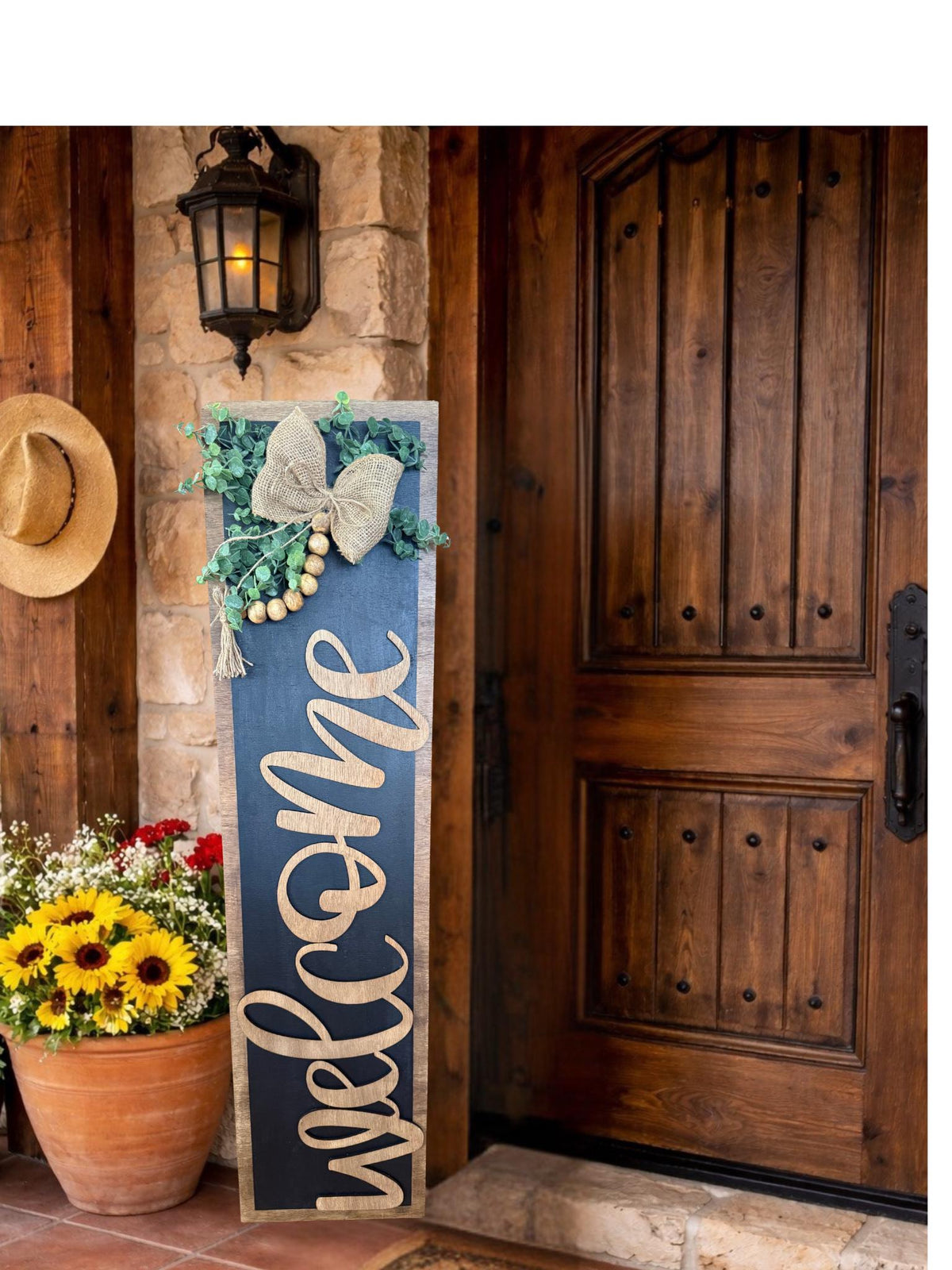 Home Sweet Home Porch Leaner and Door Hanger